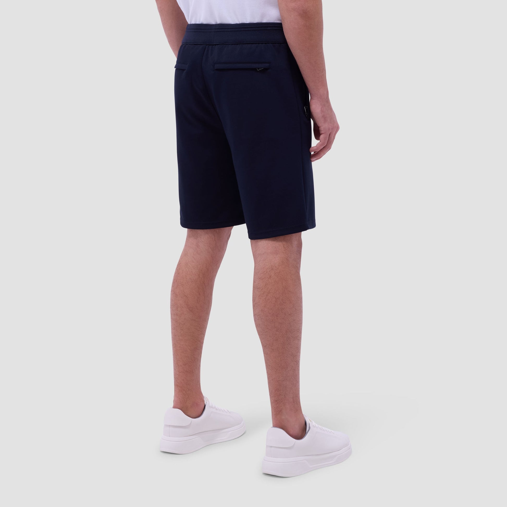 Bugatchi Soft Touch™ Solid Shorts Navy