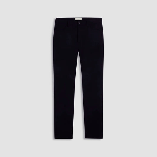 Bugatchi Soft Touch™ Solid Five-Pocket Pants Black