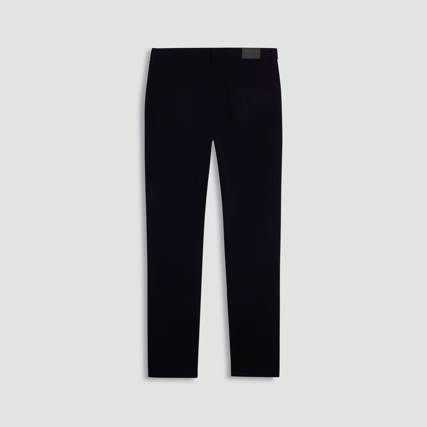 Bugatchi Soft Touch™ Solid Five-Pocket Pants Black