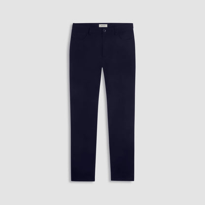 Bugatchi Soft Touch™ Solid Five-Pocket Pants Navy
