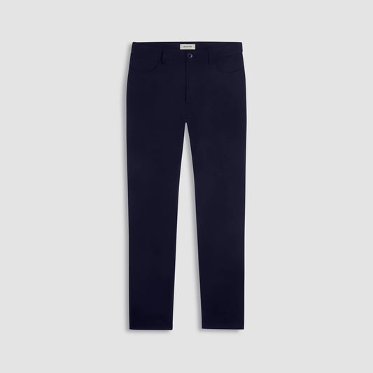 Bugatchi Soft Touch™ Solid Five-Pocket Pants Navy