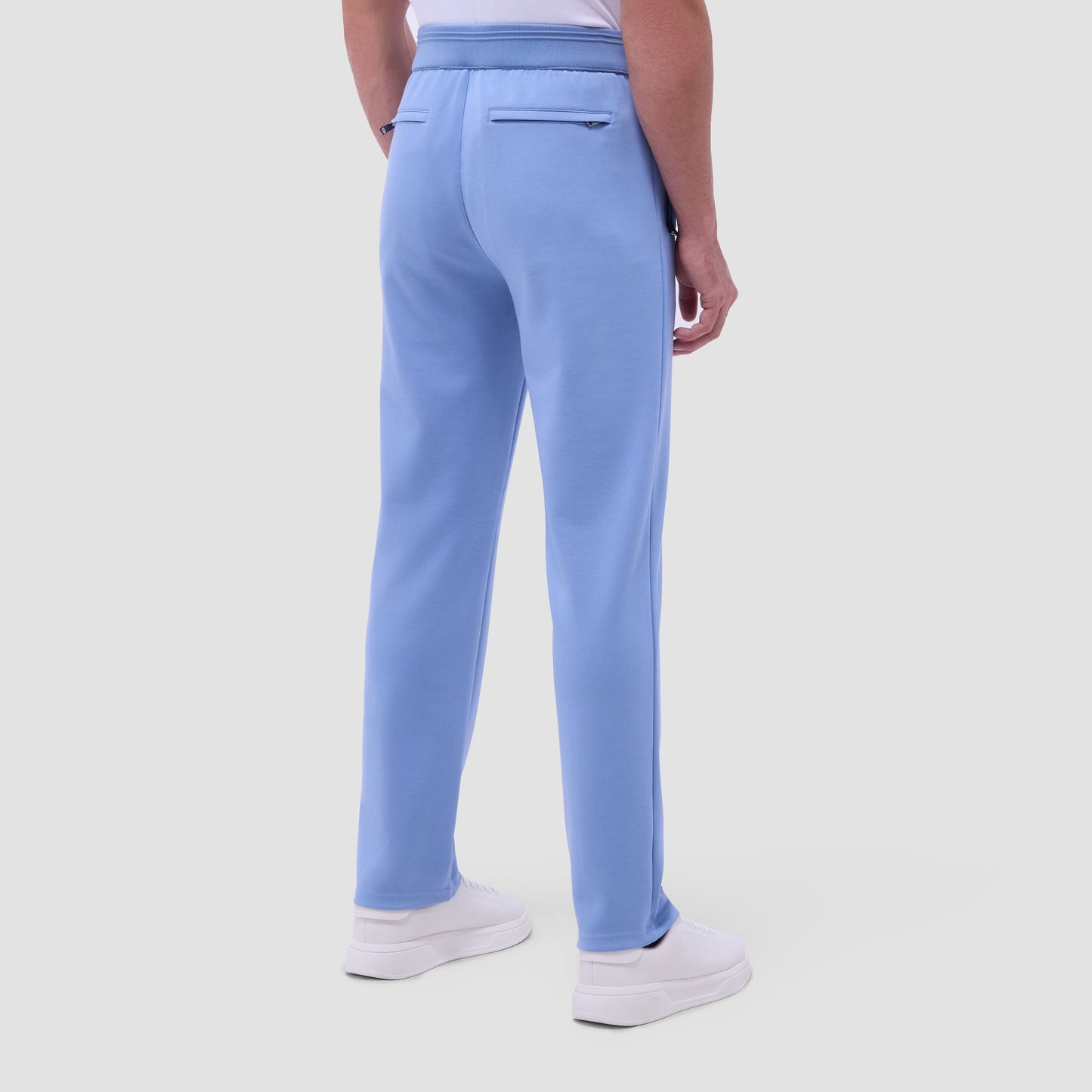 Bugatchi Soft Touch™ Solid Casual Pants Air Blue