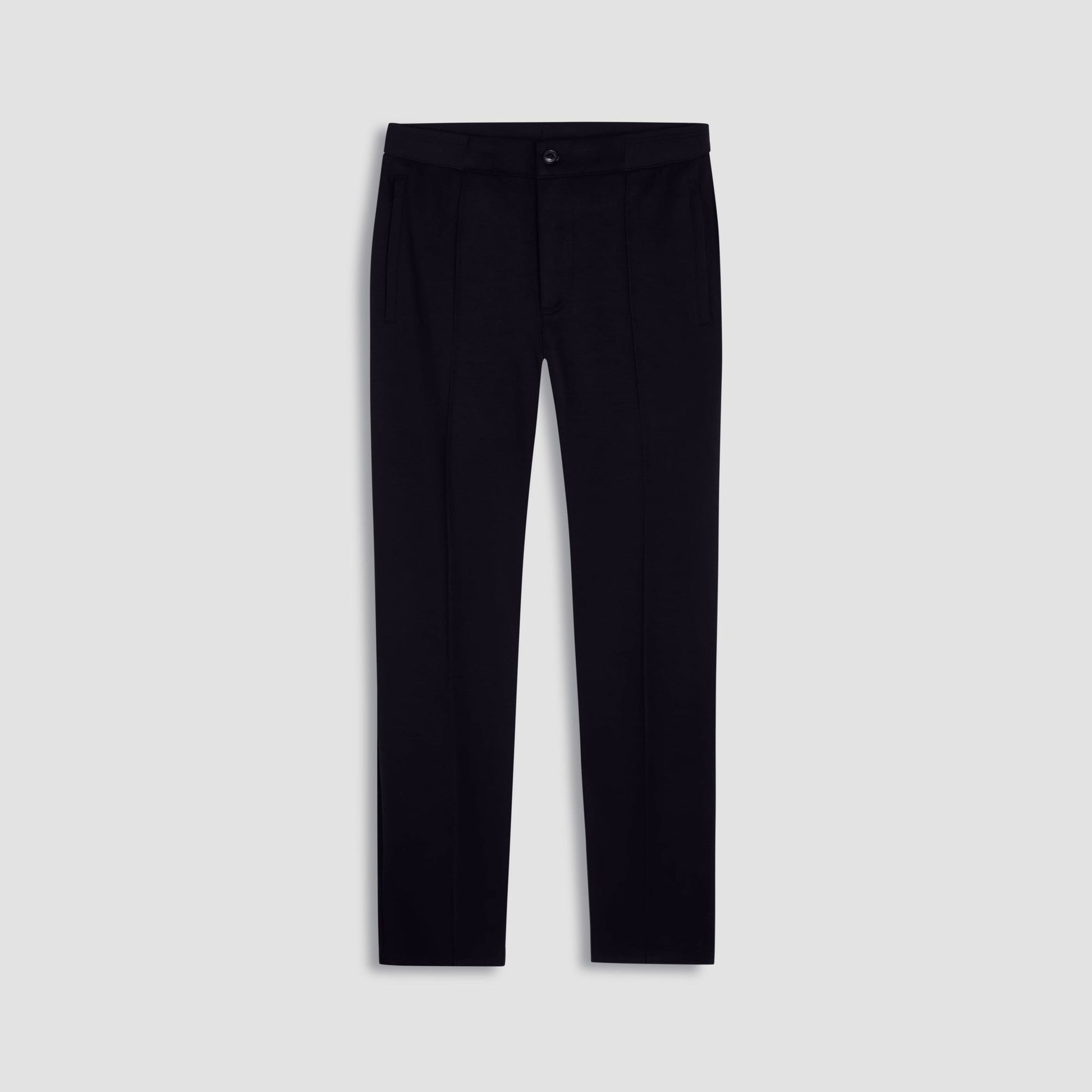 Bugatchi Soft Touch™ Solid Casual Pants Black