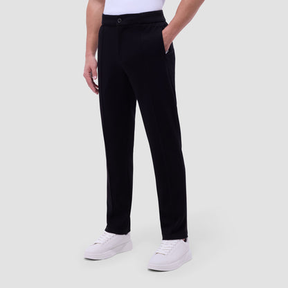 Bugatchi Soft Touch™ Solid Casual Pants Black