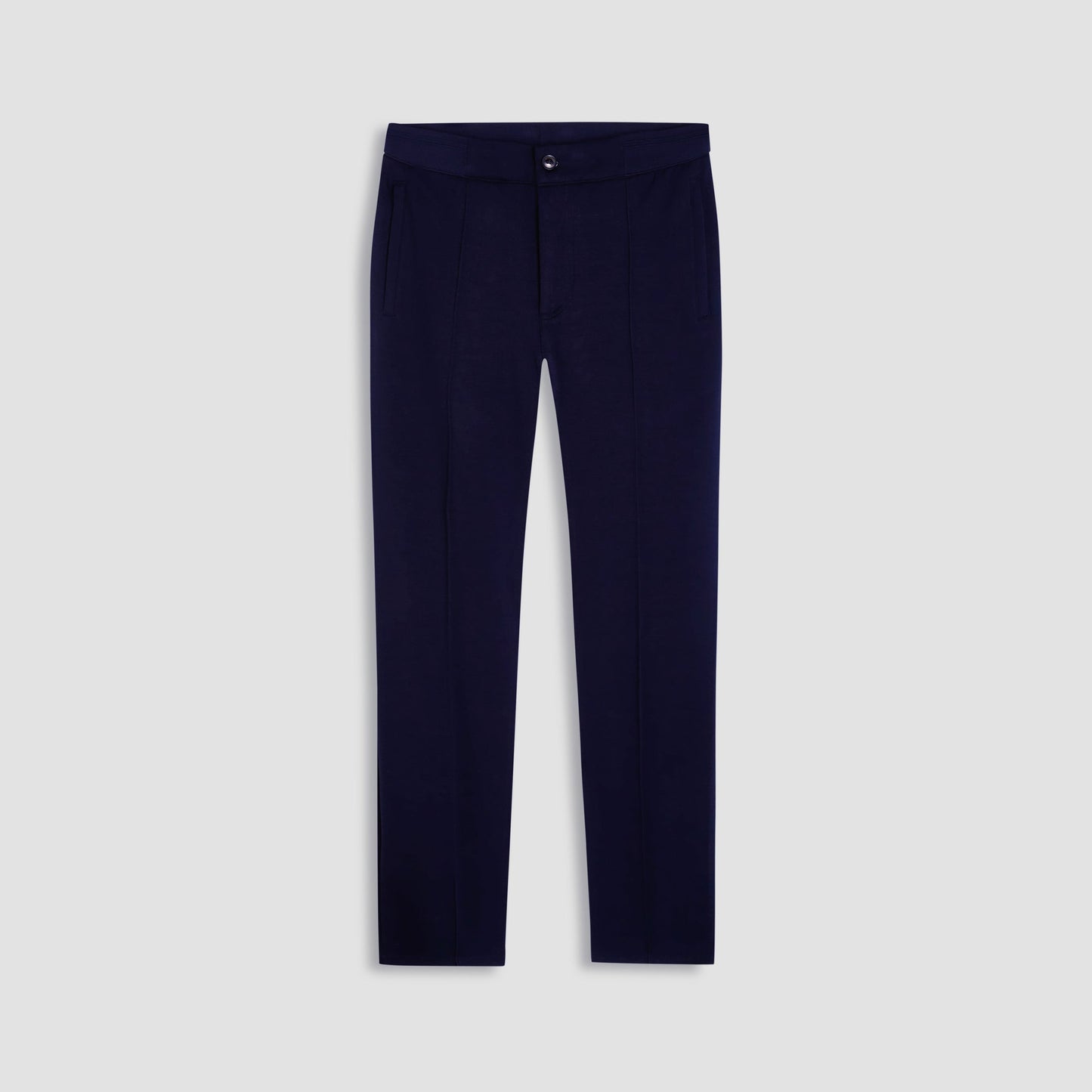 Bugatchi Soft Touch™ Solid Casual Pants Navy