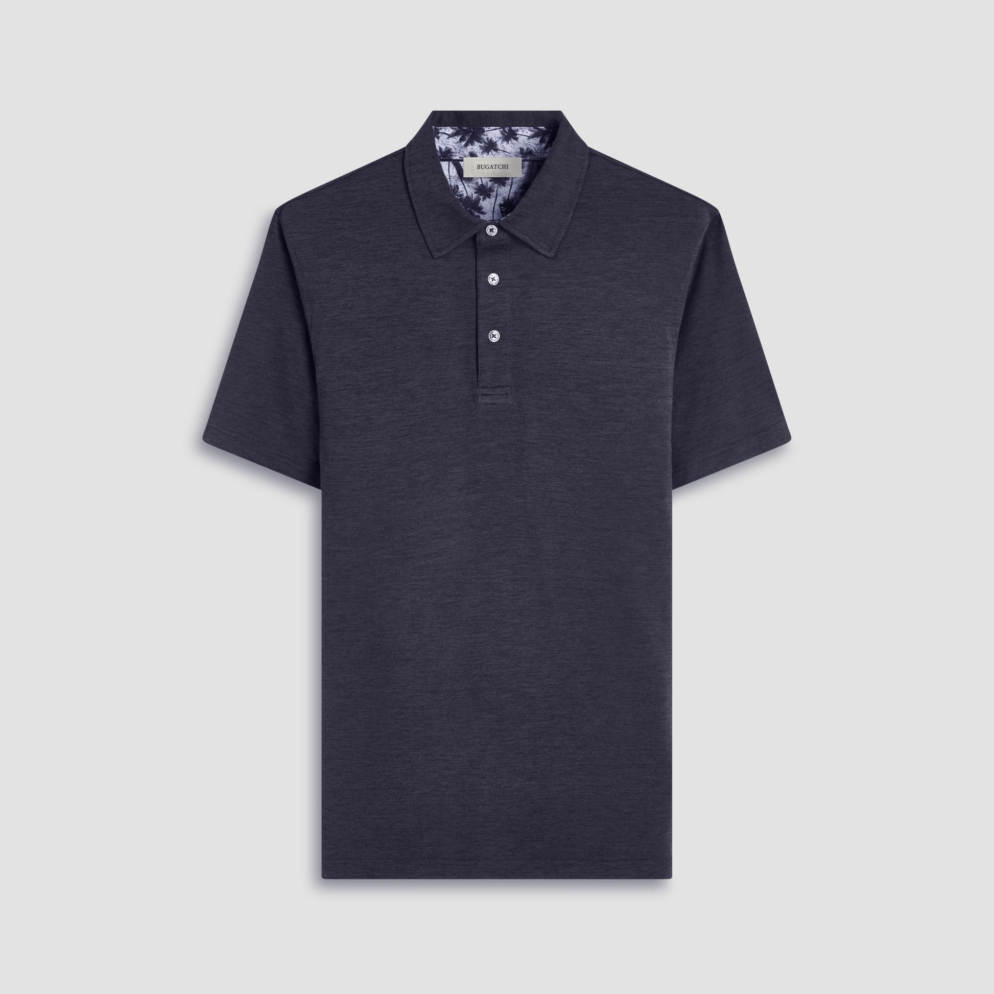 Bugatchi UV50 Performance Polo Black