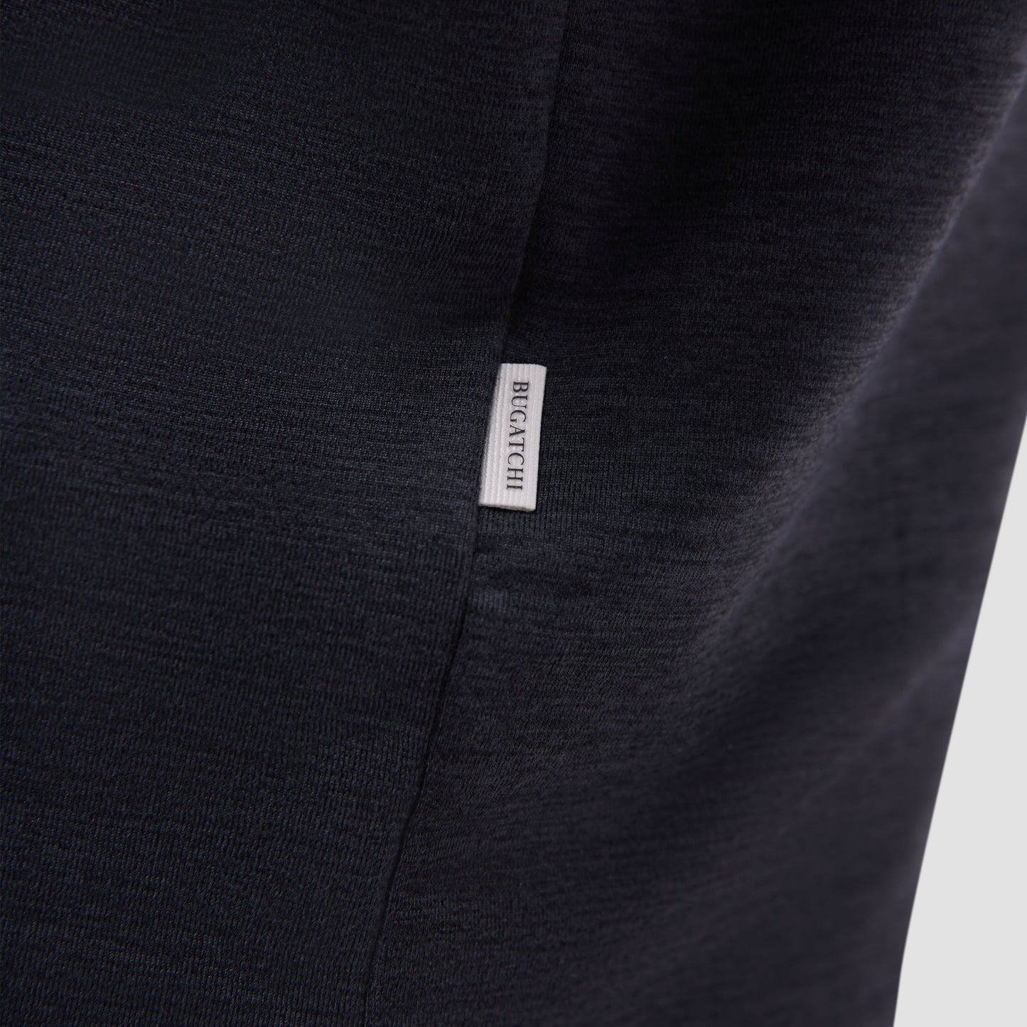 Bugatchi UV50 Performance Polo Black