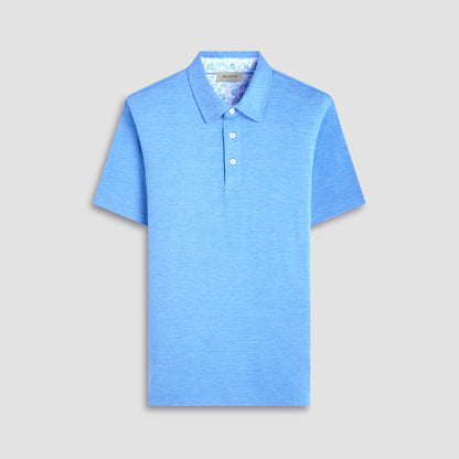 Bugatchi UV50 Performance Polo Classic Blue