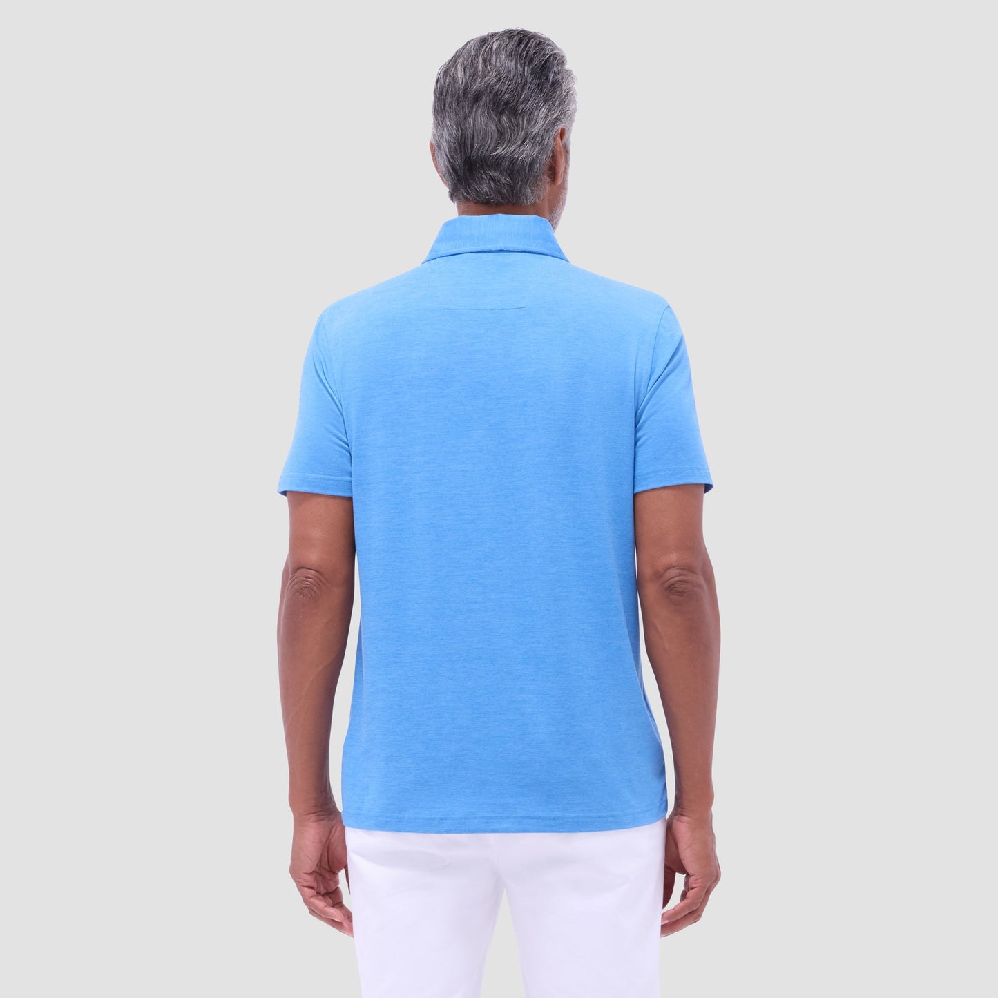 Bugatchi UV50 Performance Polo Classic Blue