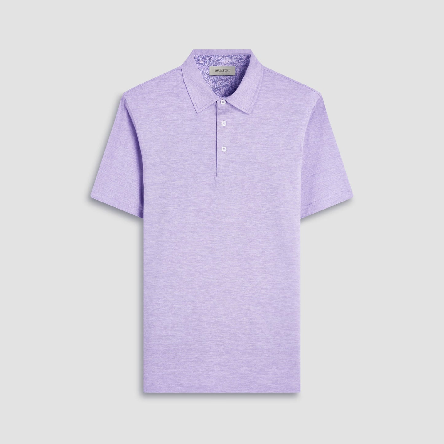 Bugatchi UV50 Performance Polo Lilac