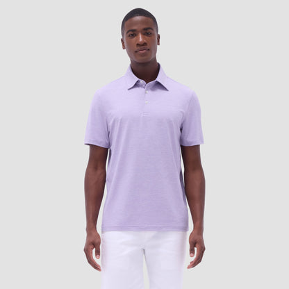 Bugatchi UV50 Performance Polo Lilac
