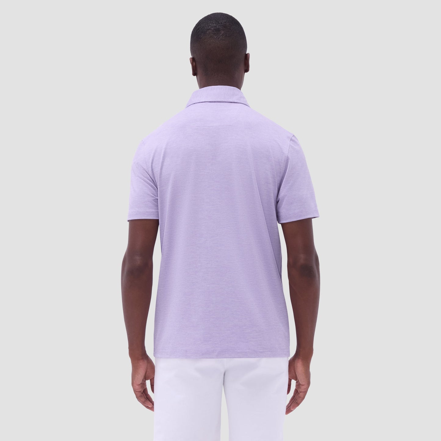 Bugatchi UV50 Performance Polo Lilac