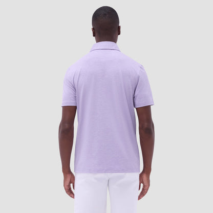 Bugatchi UV50 Performance Polo Lilac