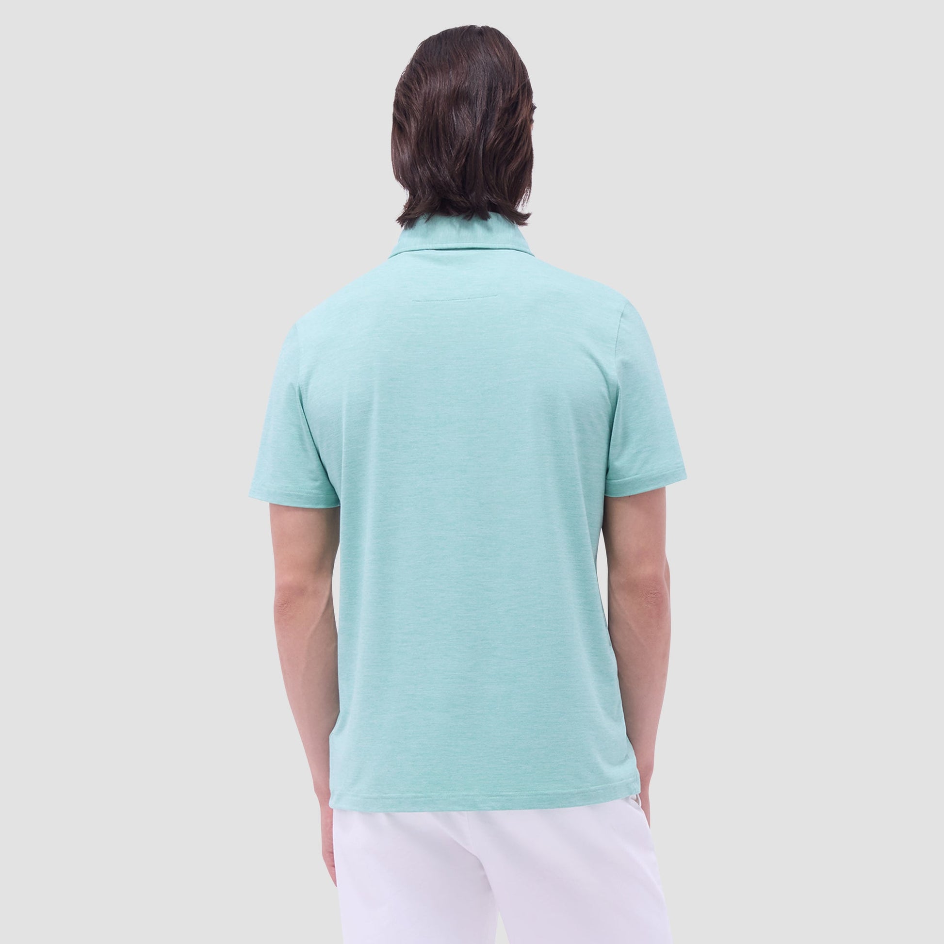 Bugatchi UV50 Performance Polo Menthol