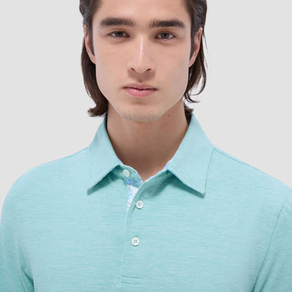 Bugatchi UV50 Performance Polo Menthol