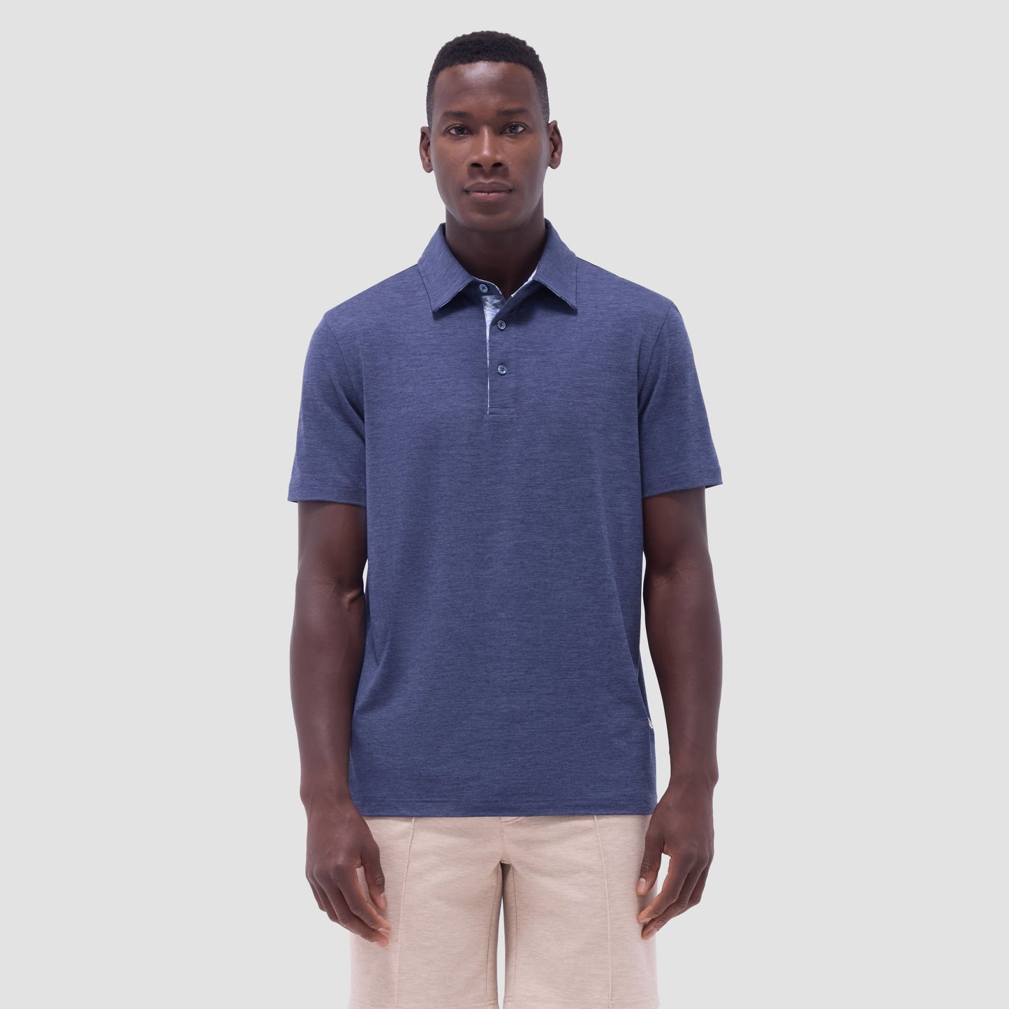 Bugatchi UV50 Performance Polo Navy