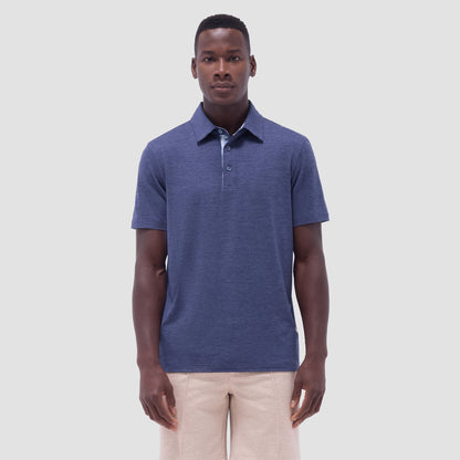 Bugatchi UV50 Performance Polo Navy