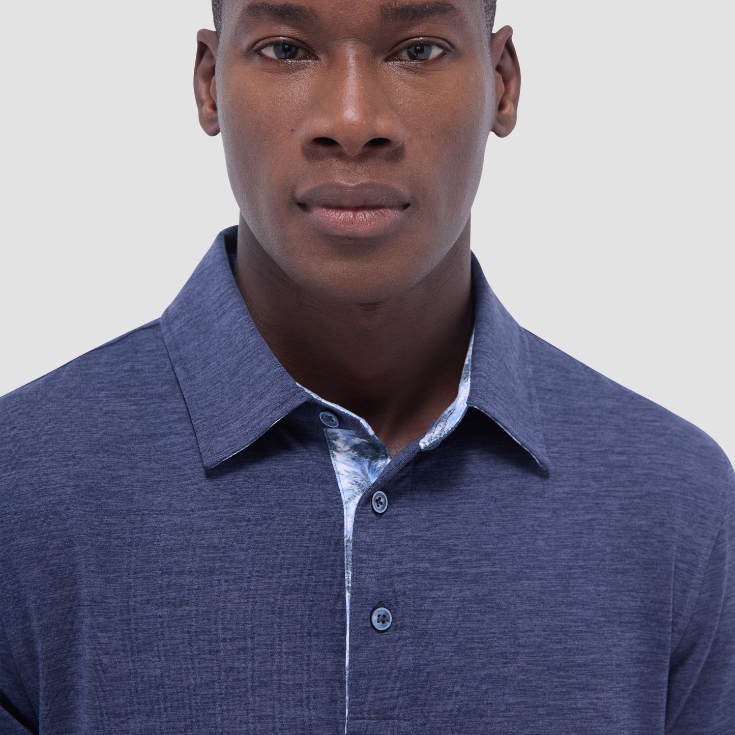 Bugatchi UV50 Performance Polo Navy