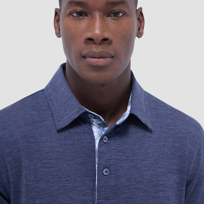 Bugatchi UV50 Performance Polo Navy