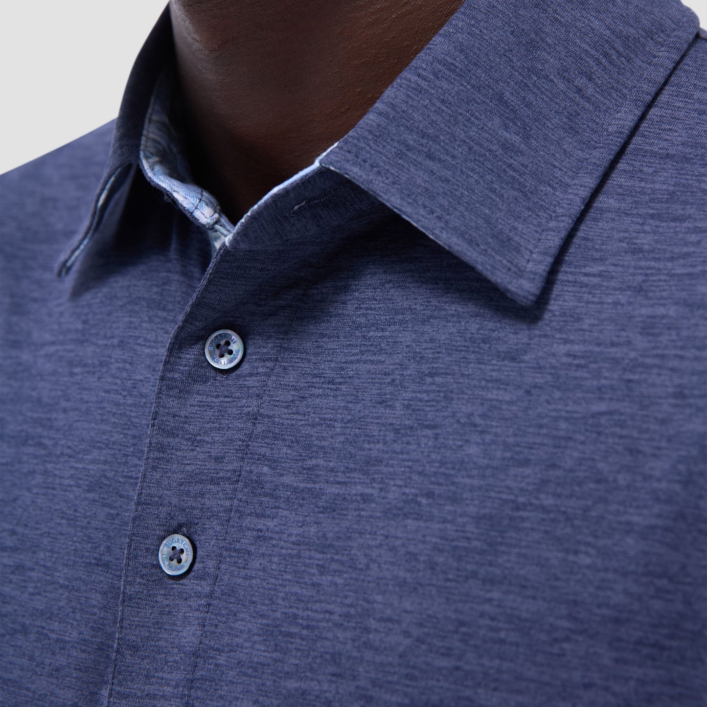 Bugatchi UV50 Performance Polo Navy