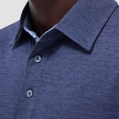 Bugatchi UV50 Performance Polo Navy