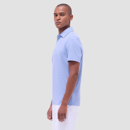 Bugatchi UV50 Performance Polo Sky