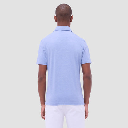 Bugatchi UV50 Performance Polo Sky