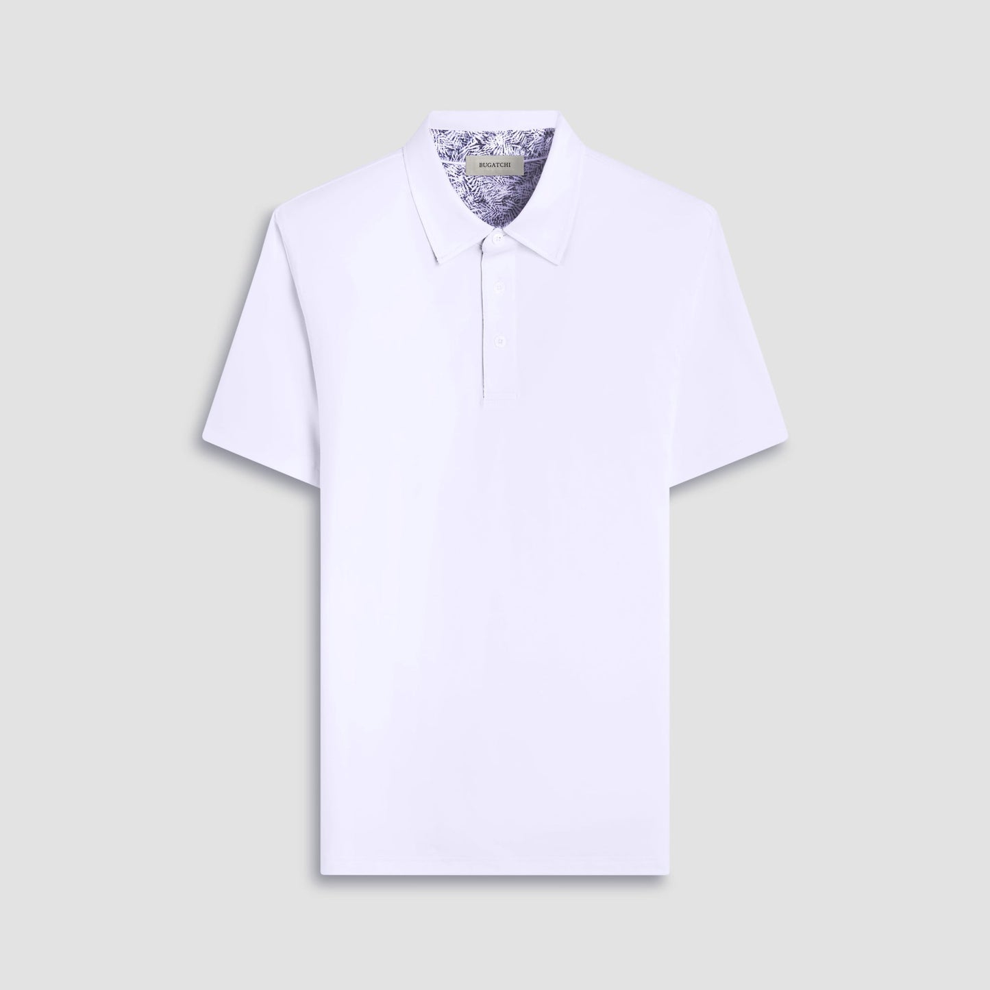 Bugatchi UV50 Performance Polo White
