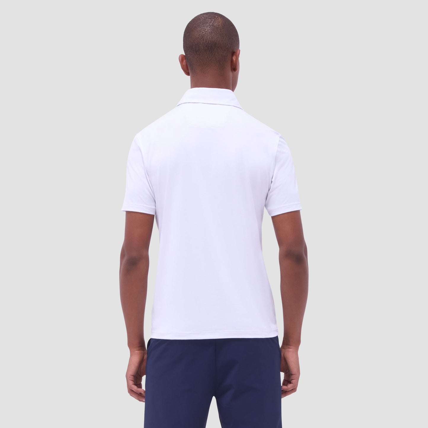 Bugatchi UV50 Performance Polo White