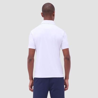 Bugatchi UV50 Performance Polo White