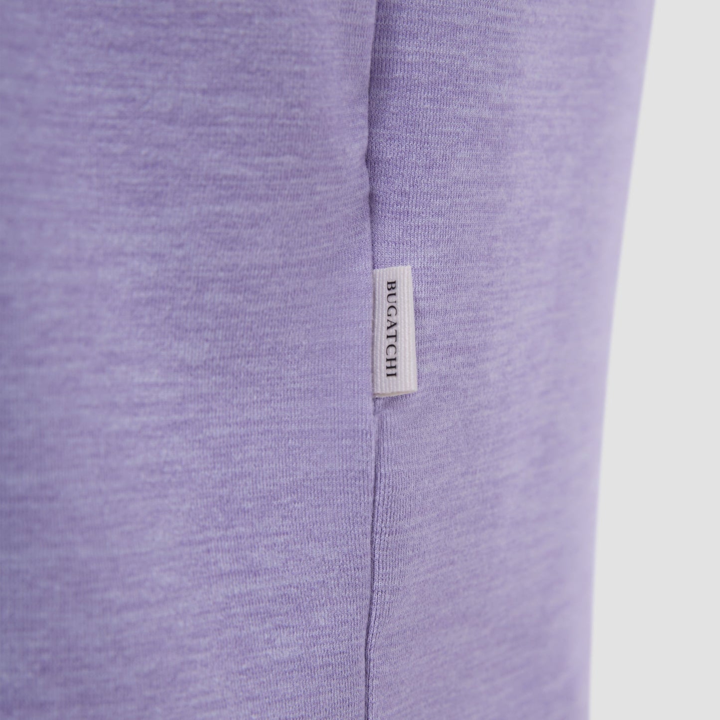 Bugatchi UV50 Performance Quarter-Zip Pullover Lilac