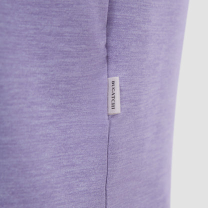 Bugatchi UV50 Performance Quarter-Zip Pullover Lilac