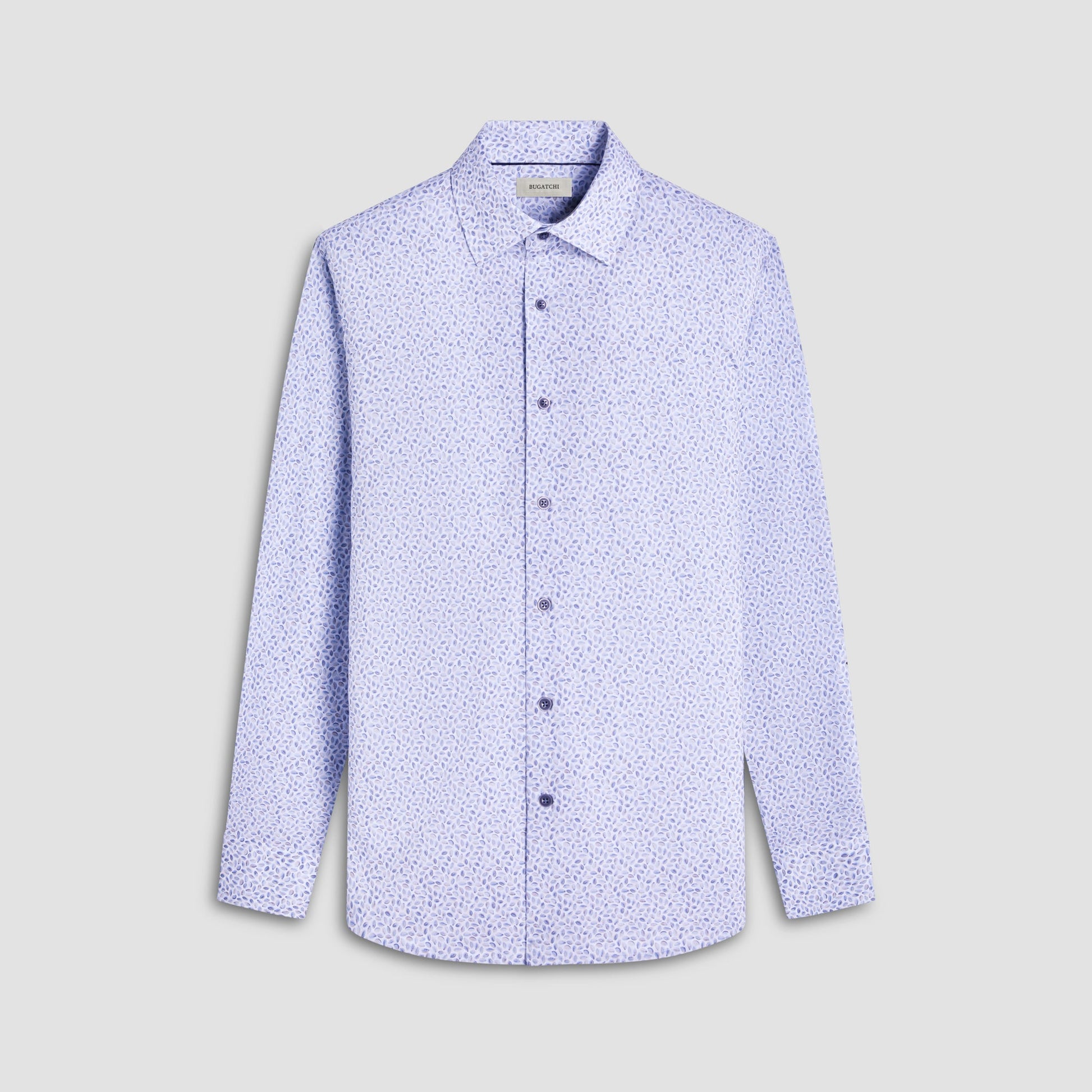 Bugatchi James Abstract OoohCotton® Shirt Almond