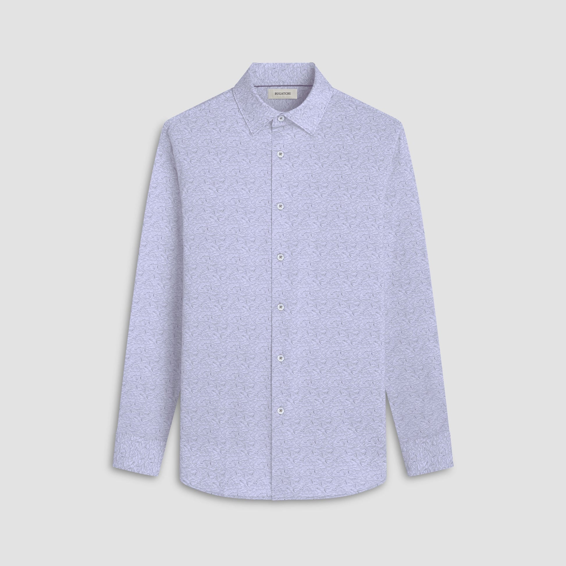 Bugatchi James Abstract OoohCotton® Shirt Sand