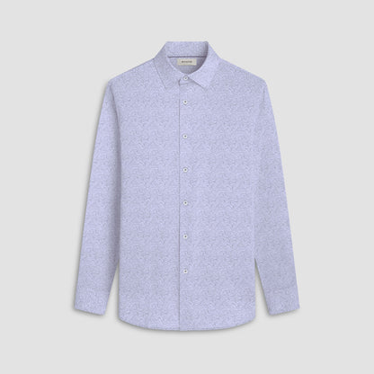 Bugatchi James Abstract OoohCotton® Shirt Sand