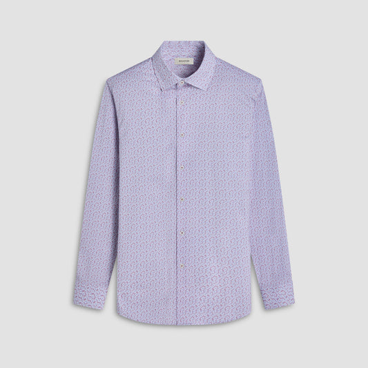 Bugatchi James Floral OoohCotton® Shirt Pink