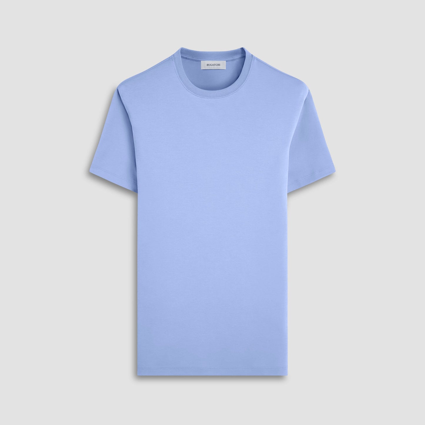 Bugatchi Hank Crew Neck T-Shirt Air Blue