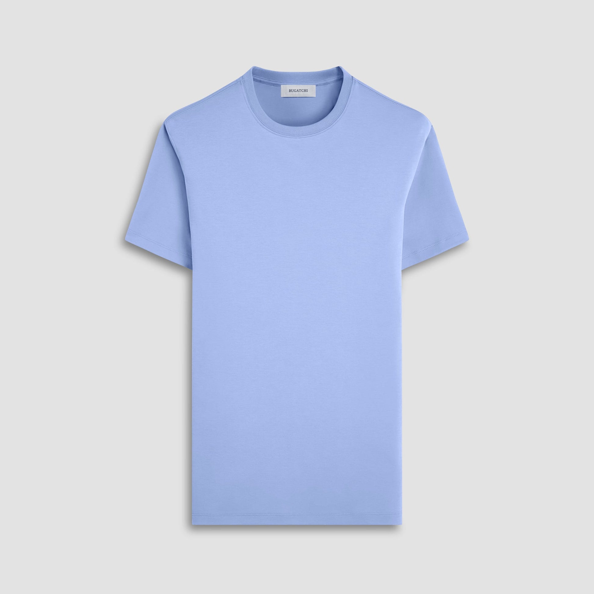Bugatchi Hank Crew Neck T-Shirt Air Blue