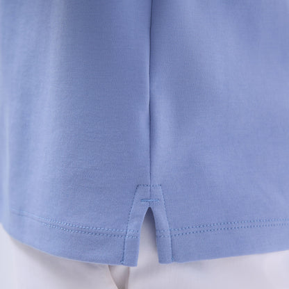 Bugatchi Hank Crew Neck T-Shirt Air Blue
