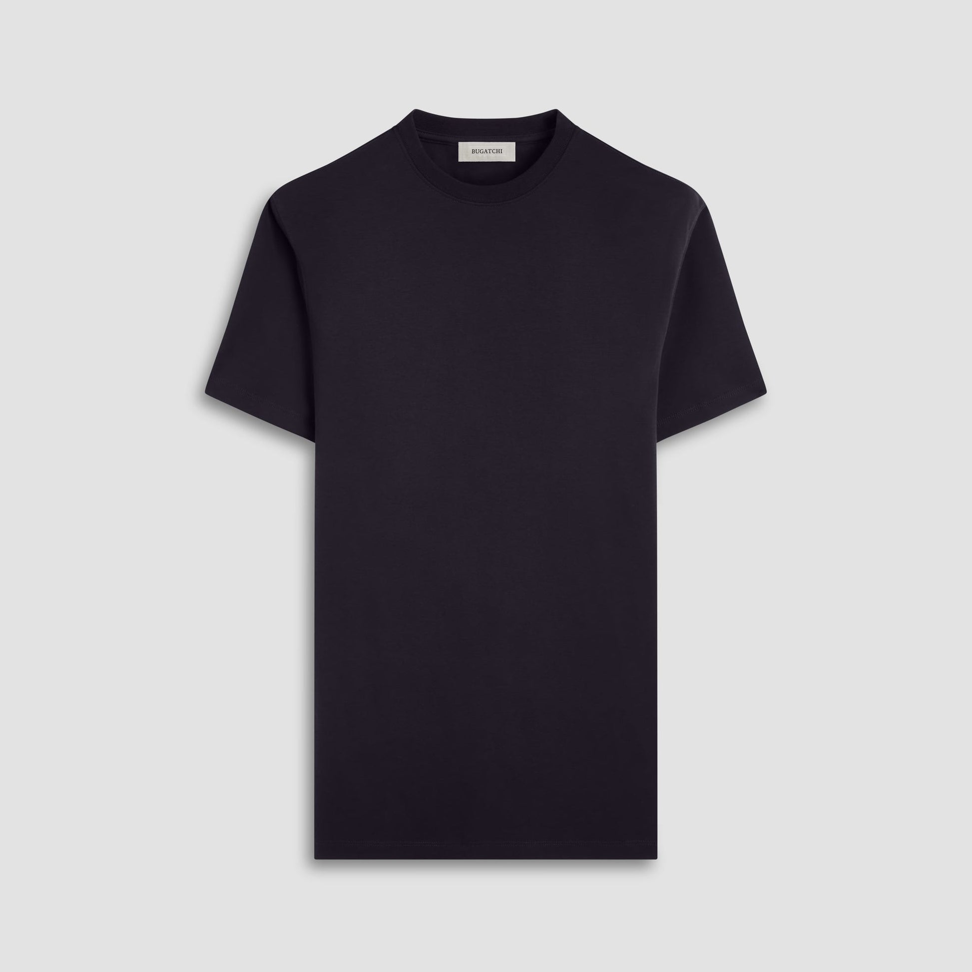 Bugatchi Hank Crew Neck T-Shirt Black