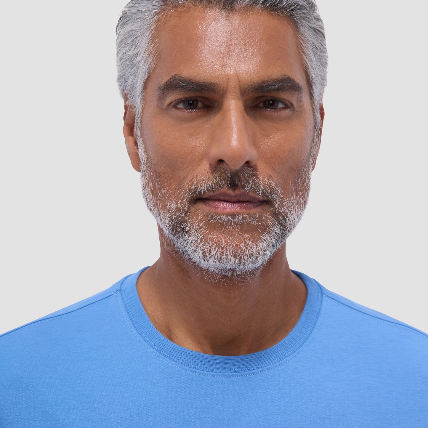 Bugatchi Hank Crew Neck T-Shirt Classic Blue