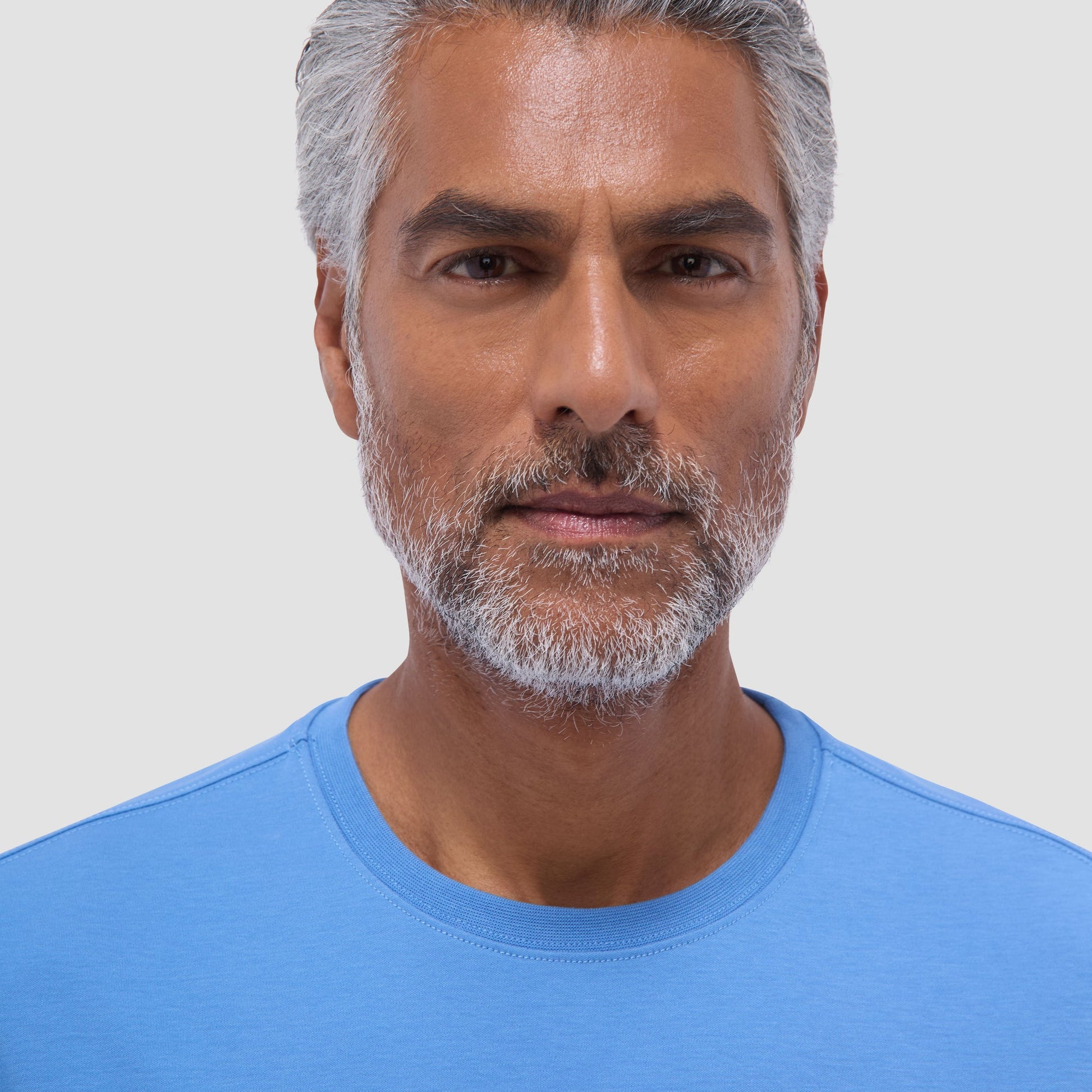 Bugatchi Hank Crew Neck T-Shirt Classic Blue