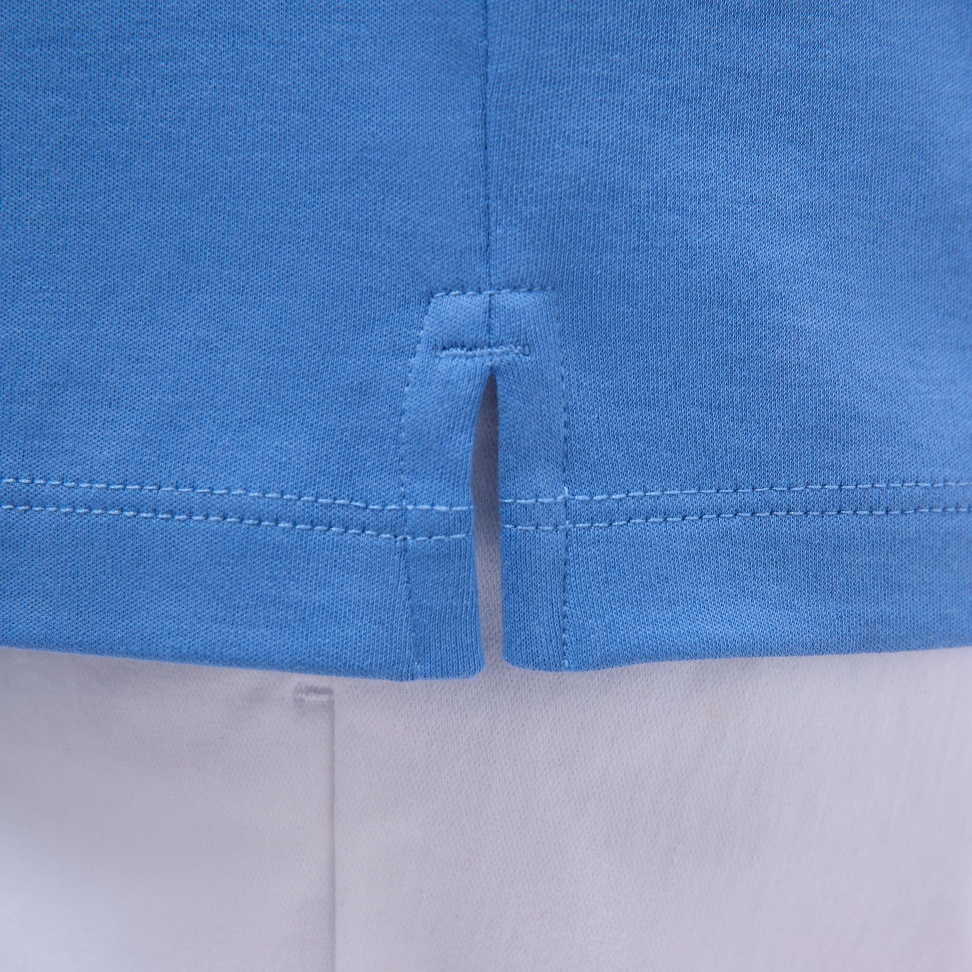 Bugatchi Hank Crew Neck T-Shirt Classic Blue