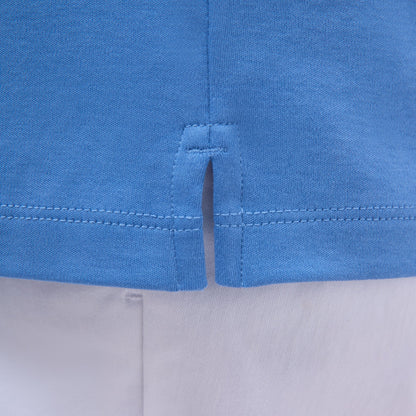 Bugatchi Hank Crew Neck T-Shirt Classic Blue