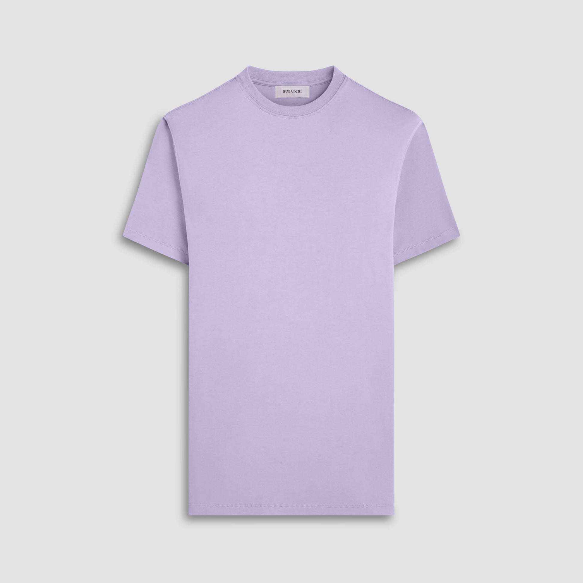 Bugatchi Hank Crew Neck T-Shirt Lilac