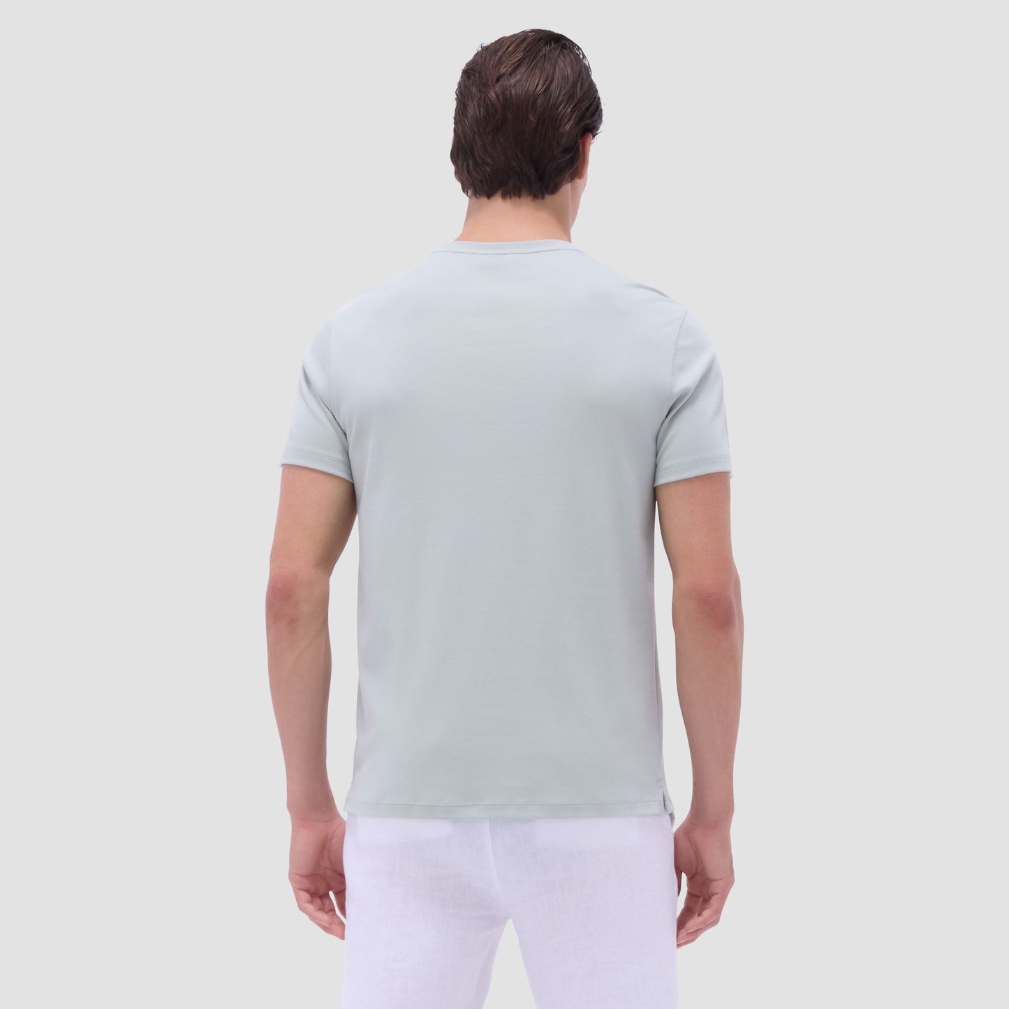 Bugatchi Hank Crew Neck T-Shirt Mint