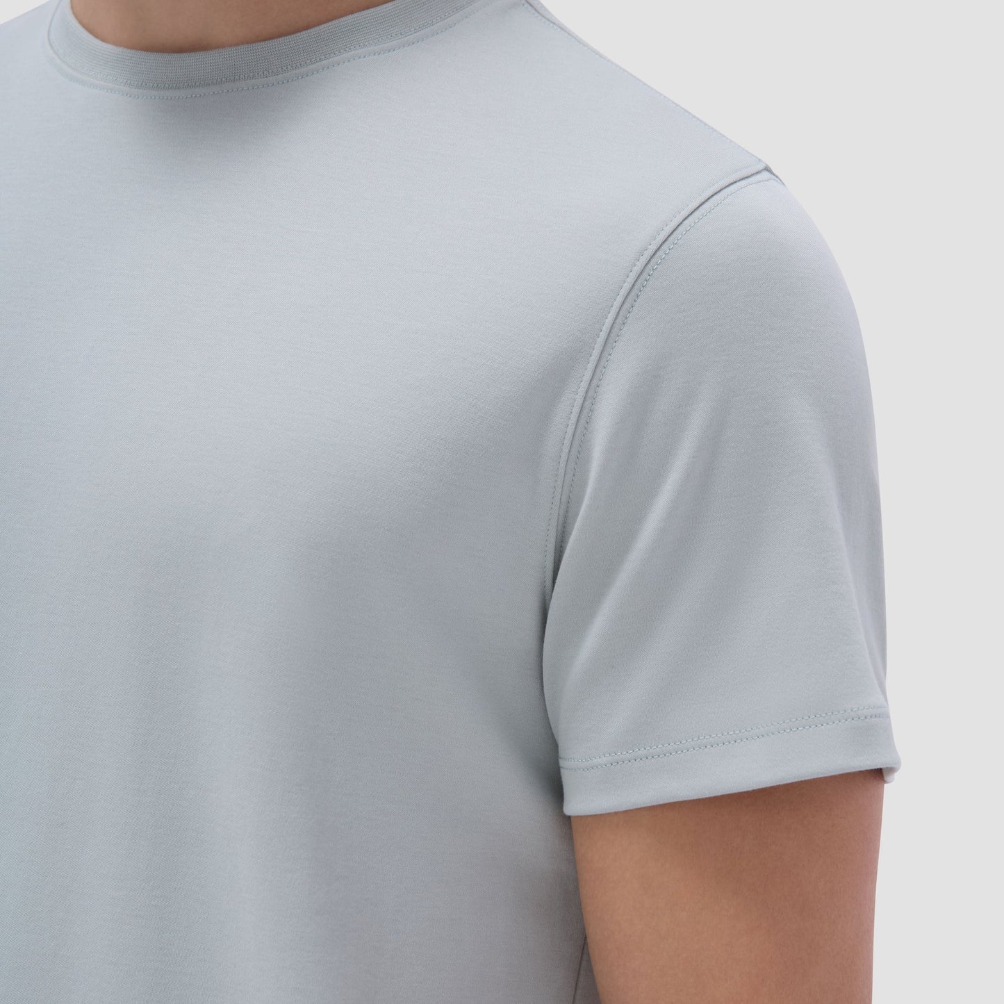 Bugatchi Hank Crew Neck T-Shirt Mint