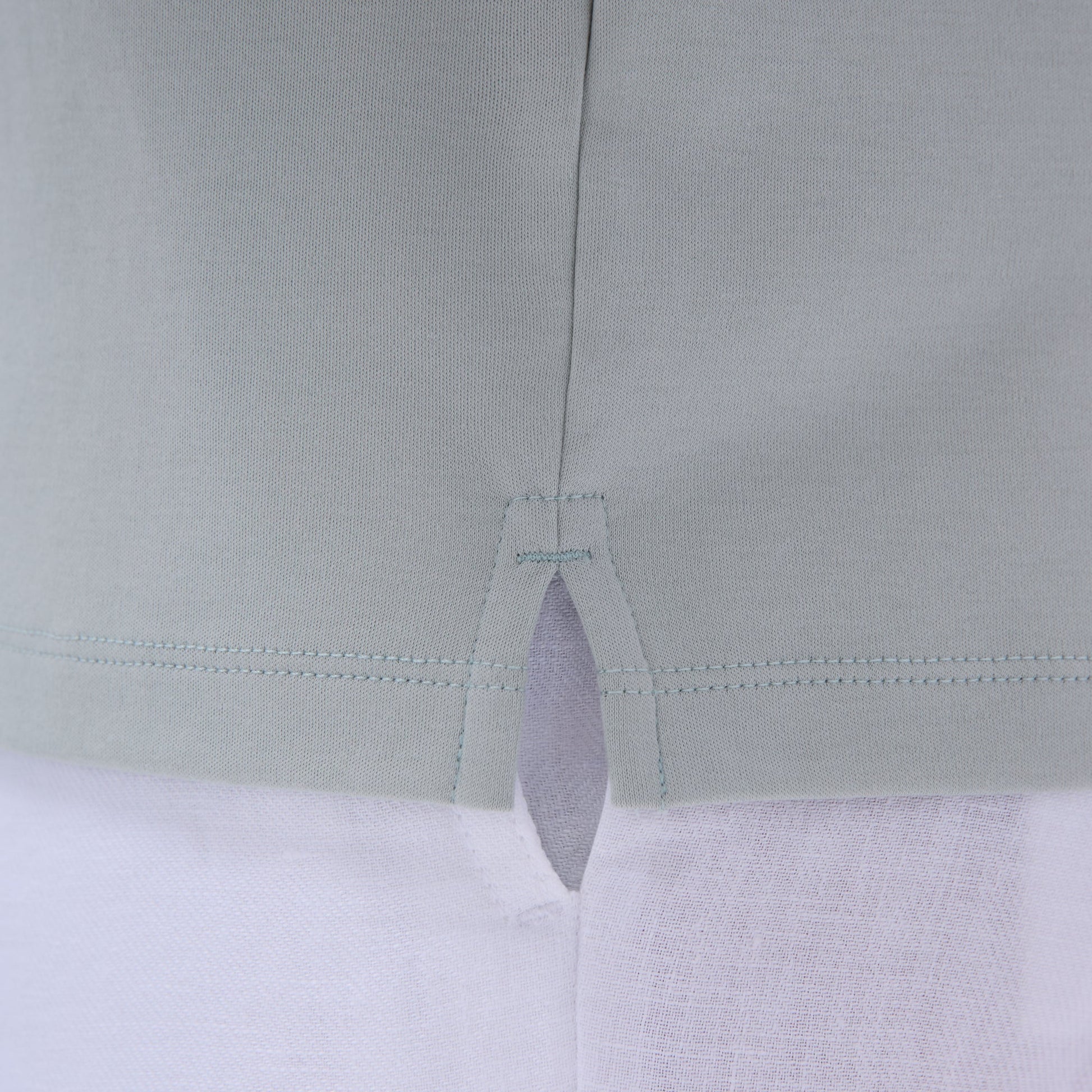 Bugatchi Hank Crew Neck T-Shirt Mint