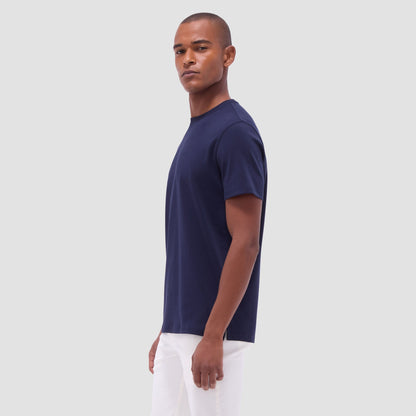 Bugatchi Hank Crew Neck T-Shirt Navy