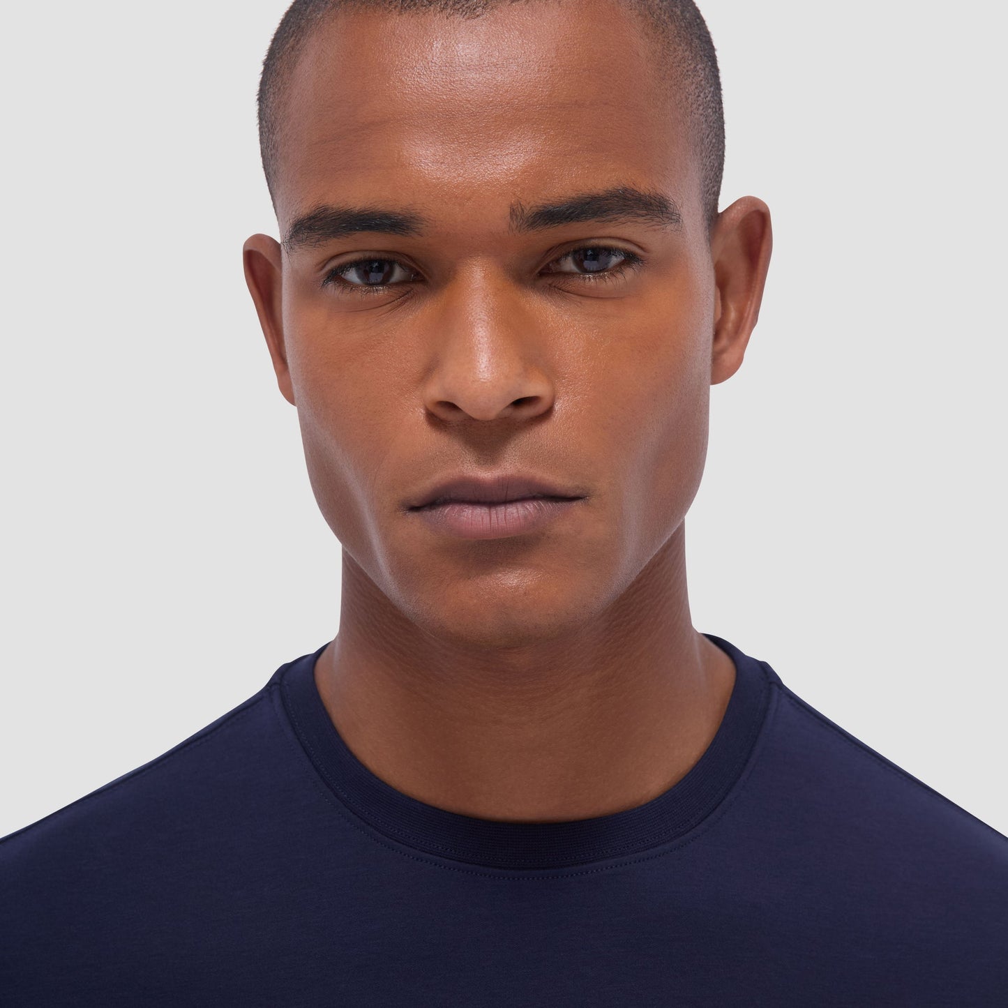 Bugatchi Hank Crew Neck T-Shirt Navy